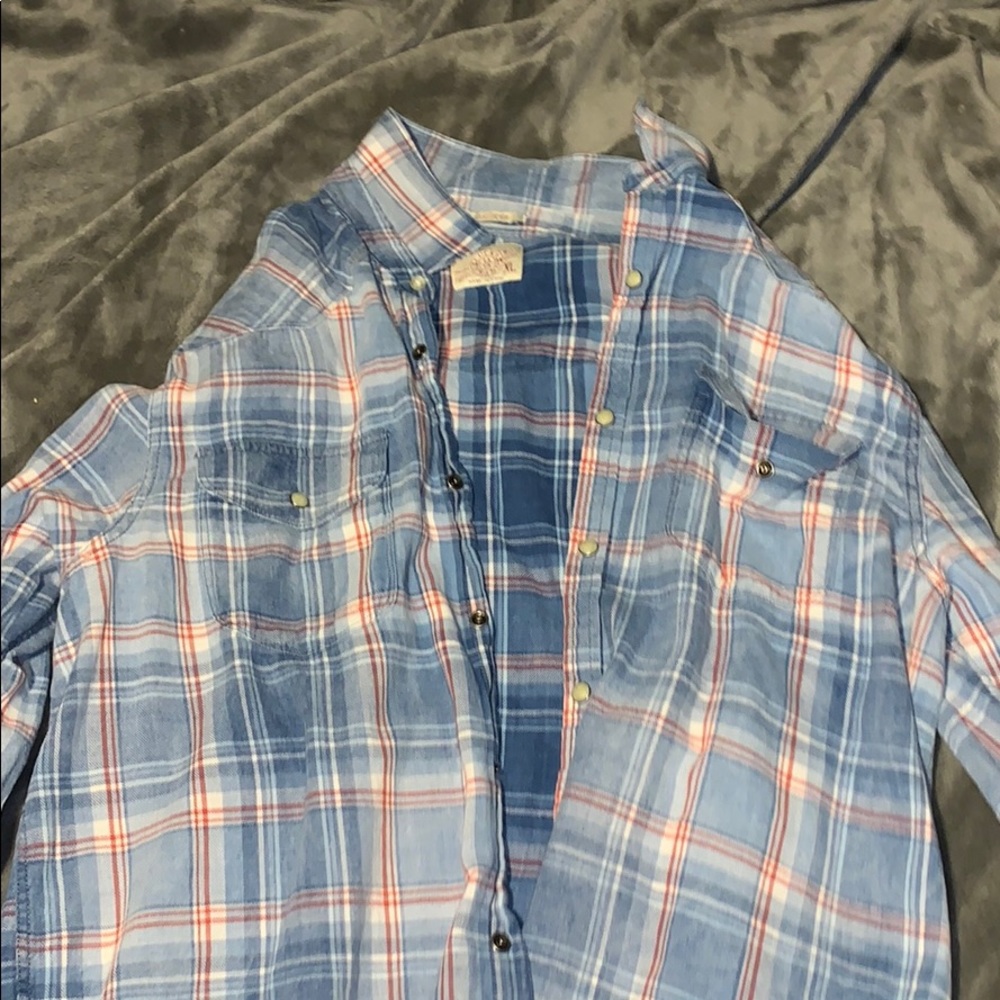 Lucky Brand Flannel Long sleeve